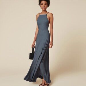 Reformation Blue Maxi Dress